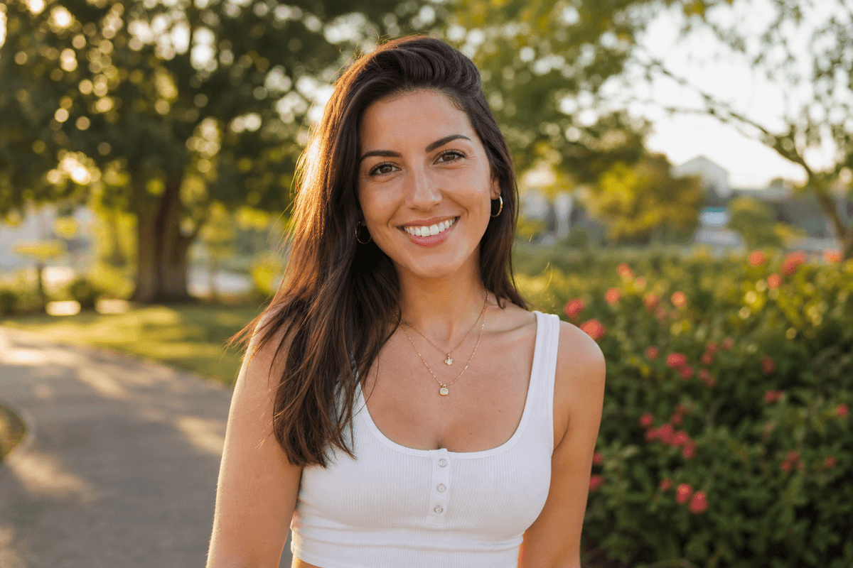 AI dating profile photo example