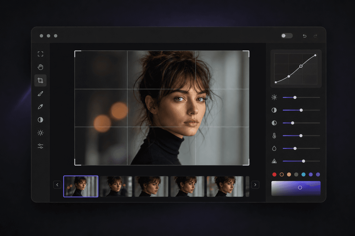 AI image editor online example